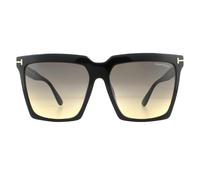 Tom Ford Sabrina 02 FT0764 Shiny Black Sunglasses
