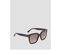 Tom Ford Selby Square Sunglasses, Brown, Women Brown