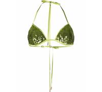 TOM FORD sequin-embellished halterneck bralette - Green 36