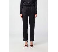 TOM FORD Slim Fit Silk Trousers with Logo Waistband - Size: S - female