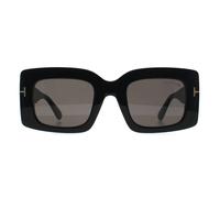Tom Ford Square Shiny Black Grey With Light Mirror Brigitta Ft1188 Black One Size