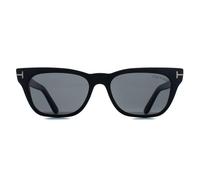 Tom Ford Square Shiny Black Smoke Grey Penn-02 Ft1362 Black