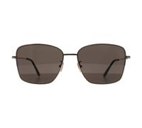 Tom Ford Square Shiny Rose Gold Smoke Grey Ft0953-D Gold One Size