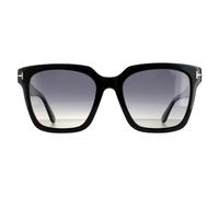 Tom Ford Sunglasses Selby FT0952 01D Shiny Black Smoke Polarized