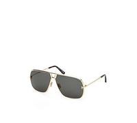Tom Ford Stavros Navigator Sunglasses-Gold, Gold, Men Gold