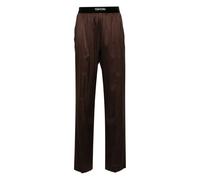 TOM FORD straight-leg pyjama bottoms - Brown M