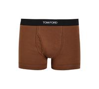 Tom Ford Stretch-cotton Boxer Briefs - Brown - S