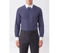 TOM FORD Striped Slim Fit Pure Silk Shirt with French Collar - Size: 40 - male