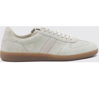 TOM FORD Suede Bovine Leather Low Top Sneakers with Rear Logo - Size: 42½ - male