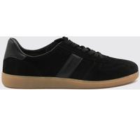 TOM FORD Suede Bovine Leather Low Top Sneakers with Rear Logo - Size: 42½ - male