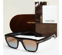 Tom Ford Sunglasses Alberto Brown Tortoise Square TF 1077 FT1077 52F 55mm