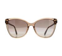 Tom Ford Sunglasses Ani FT0844 45G Shiny Light Brown Brown Mirror