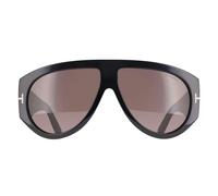Tom Ford Sunglasses Bronson FT1044 01A Shiny Black Grey Light Mirror