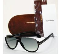 Tom Ford Sunglasses Dimitry Black Matte Grey Gradient Gunmetal FT0334 TF 334 02W