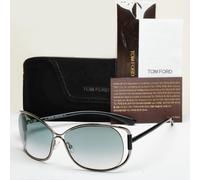 Tom Ford Sunglasses Eugenia Gunmetal Black Grey Gradient FT0156 TF 156 08B