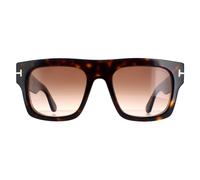 Tom Ford Sunglasses FT0711 Fausto 52F Dark Havana Brown Gradient