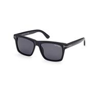 Tom Ford , Black Glossy Sunglasses for Women ,Black female, Sizes: 56 MM