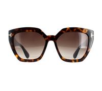 Tom Ford Sunglasses FT0939 Phoebe 52K Dark Havana Gradient Roviex Brown