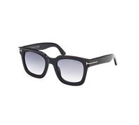 TOM FORD Woman FT1115 LEIGH-02 01B Sunglasses Acetate Black Grey Squared Normal Shaded