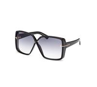 TOM FORD Sunglasses FT1117 YVONNE 01B Black smoke Woman