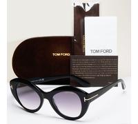 Tom Ford Sunglasses Guinevere Black Grey Gradient FT1084 TF 1084 01B 52mm