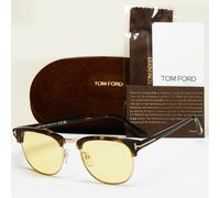 Tom Ford Sunglasses Henry Photochromic Yellow Brown TF 248 FT0248 52E 53mm
