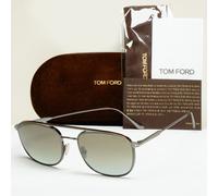 Tom Ford Sunglasses Jake Gunmetal Grey Metal Pilot TF 827 FT0827 12Q 56mm