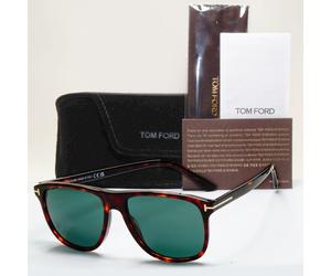 Tom Ford Sunglasses Joni Brown Green Havana Tortoise Square FT0905 TF 905 54V
