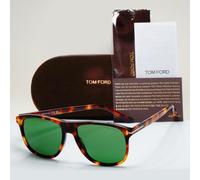 Tom Ford Sunglasses Joni Brown Havana Green Square FT0905 TF 905 53N 56mm