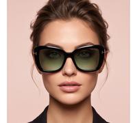 Tom Ford FT1008/S 01B Women's Sunglasses Black Black 55mm