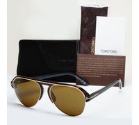 Tom Ford Sunglasses Marshall Brown Tortoise Gold Pilot FT0929 TF 929 52J 58mm