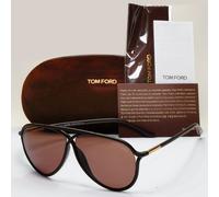 Tom Ford Sunglasses Maximillion Dark Brown Pilot Gold FT0206 TF 206 48J 59mm