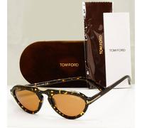 Tom Ford Sunglasses Milo-02 Brown Tortoise Gold FT0737 TF 737 56E 54mm
