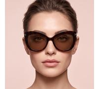 Tom Ford Sunglasses Red Havana Cat-Eye FT0524 54H Brown Polarized 56mm