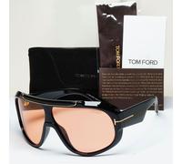 Tom Ford Sunglasses Rellen Ski Photochromic Large Black Brown TF 1093 FT1093 01E