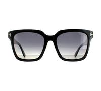 Tom Ford Sunglasses Selby FT0952 01D Shiny Black Smoke Polarized