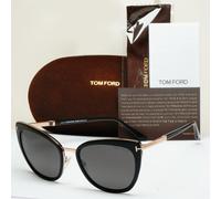 Tom Ford Sunglasses Simona Black Gold Grey FT0717 TF 717 01A