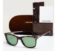 Tom Ford Sunglasses Sinatra Brown Tortoise Green Square TF 1104 FT1104 52N 53mm
