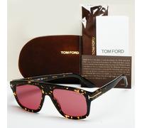 Tom Ford Sunglasses Thor Brown Dark Havana Red Bordo FT0777 TF 777 52S