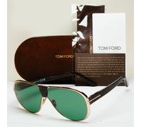 Tom Ford Sunglasses Vincenzo Gold Green Brown Pilot TF 1072 FT1072 28N
