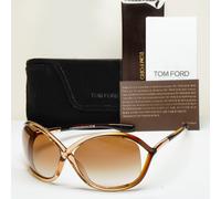 Tom Ford Sunglasses Whitney Gold Brown Gradient Wrap FT0009 TF 9 74F