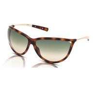 Tom Ford Tammy FT0770 Women's Sunglasses 56W Havana/Green
