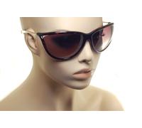 TOM FORD TAMMY TF770 52F Womens Large Oval Wrap Sunglasses HAVANA BROWN GOLD
