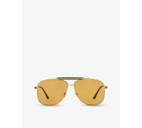 Tom Ford Tom Ford Tr001628 Jaden Aviator-Frame Metal Sunglasses