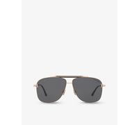 Tom Ford Tom Ford Tr001628 Jaden Aviator-Frame Metal Sunglasses