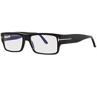 Tom Ford Unisex FT5835-B Lunettes de Soleil, Shiny Black, 54