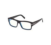 TOM FORD Unisex FT5941-B 001 Optical frames Acetate Black Squared Normal