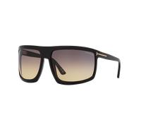 Tom Ford Unisex Sunglass Clint-02 - Frame color: Black, Lens color: Grey Gradient