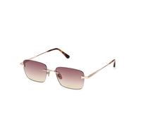 TOM FORD Unisex TOM FORD FT1354 JAKE-02 28Z Sunglasses Metal Gold Bordeaux Squared Normal