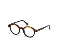 TOM FORD Unisex TOM FORD FT5664-B 056 Optical frames Acetate Havana Round Normal